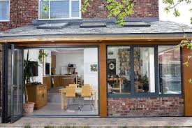 Columns Too Modern And Don T Want Sky Lights Agrandissement Maison Maison Mitoyenne Extension Maison