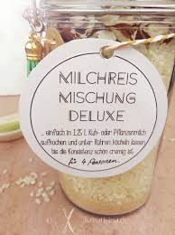 Milchreis Mischung Im Glas Kreativina De Backmischung Im Glas Rezept Weihnachten Essbare Geschenke Im Glas Geschenke Im Glas Weihnachten