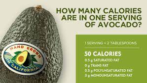 How Many Calories Are In An Avocado California Avocados