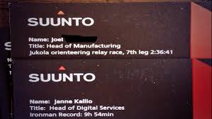 Attract new clients and fans with trading cards. Ray Maker On Twitter Coolest Business Cards In The Sports Industry Every Suunto Employee Business Card Lists Some Athletic Endurance Pr Http T Co R0ew67ip5s