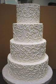 Image Result For Swirl Design Wedding Cake Two Layer Cakes Cake Wedding Cakes