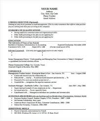 Career objective for resume for business management. Manager Trainee Resume In Pdf Resume For Manager Position Many Of Us Interested In Being Mana Job Resume Samples Resume Objective Resume Objective Examples