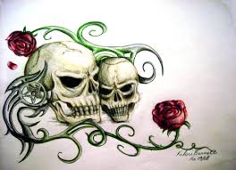 Xbox gamerpics always with honor. Skulls And Roses By Scissormetimbers On Deviantart