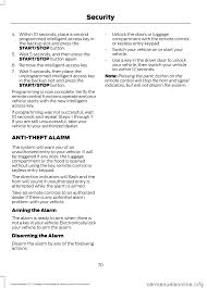 Every 2021my transit custom comes fitted with an embedded modem known as fordpass connect. Alarm Ford Fusion Americas 2016 2 G Owners Manual 518 Pages