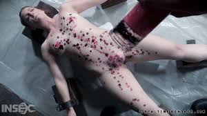 Ice Block Torture and Hot Wax Play for a Naked Girl | BDSM redux