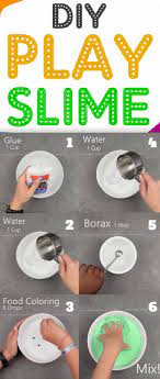 Diy Play Time Slime Blog Artprojects Diy Slime Recipe Slime For Kids Diy Crafts Slime