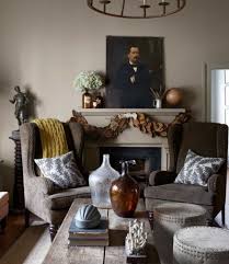 Brown theme living room decor with bright cream wall color. Decorating With Brown Pictures Of Brown Rooms