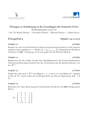 Orthogonales eliminieren sei x 2 r n ein vektor x 6= 0. 2