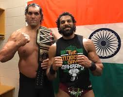 want to join the wwe listen to the great khali rediff sports