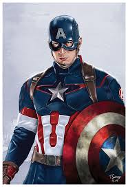 Political pressure mounts to install a system of accountability when the actions of the avengers lead to collateral damage. Captain America Tony Santiago Art