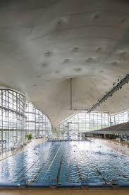 Print Of Germany Bavaria Munich Olympia Park Schwimmhalle Olympic Swimming Pool Swimming Pool Architecture Olympic Swimming Swimming Pools