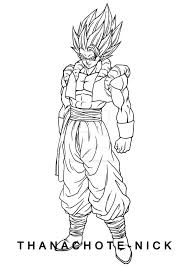 Goku, birth name kakarot, is the main protagonist of the dragon ball franchise. Gogeta Ssgss Dbs By Thanachote Nick Dragon Ball Super Art Dragon Ball Artwork Dragon Ball Art