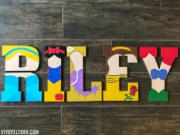 See more ideas about letter wall decor, letter wall, crafty. Make Your Own Disney Princess Wall Decor Disney Princess Wall Letters Viva Veltoro