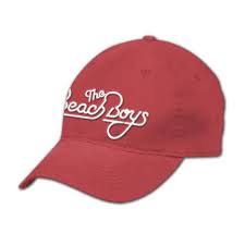 Beach Boys White Logo Red Hat White Logo Red Hats Hats
