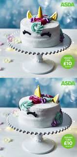Celebrations ice cream themed joint 1st and 3rd birthday from happy birthday banners asda. Rainbow Unicorn Cake Asda Novocom Top