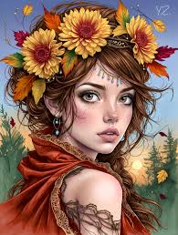 Gratitude to Ryan McFall for some new brushes providing inspiration and  opportunity for different blends in time for spring