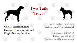 Our ground pet transportation services are limited to california, nevada, & arizona only. Two Tails Travel Home Facebook
