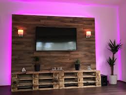 Tv Wand Aus Paletten Tv Wand Paletten Mobel Aus Paletten Paletten