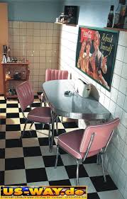 American Dinner Retro Pink Kitchens Retro Interior Design Retro Diner