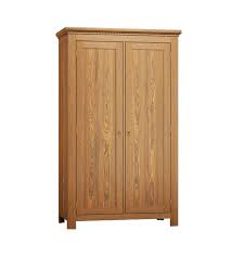 Staub entfernst du am besten mit einem leicht feuchten lappen oder einem staubtuch. Kleiderschrank Klassisch 2 Turig Ohne Spiegel Massiv Aus Holz