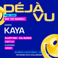 Buy DEJA-VU With KAYA tickets, NSW 2025