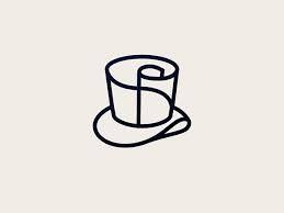 N U Graphic Design Logo Typography Logo Baby Hat Designs