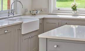 Our matt kitchens can be anything from imaginative and homely, to zany and chic. French Grey Shaker Kitchen Chidingfold Kitchens