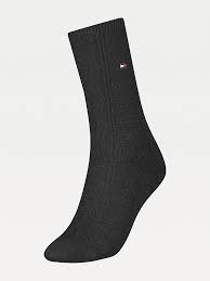 Before socks became widely available, footwraps were worn instead. Cable Knit Wool Cashmere Boot Socks Black Tommy Hilfiger