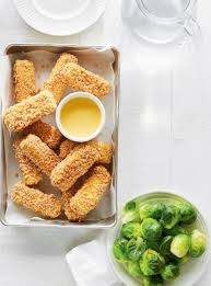 Batonnets De Tofu Croustillant Sauce Moutarde Miel Ricardo Recette Tofu Croustillant Sauce Moutarde Miel Recette Vegetarienne
