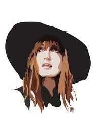 Bird Song Florence And The Machine Florence Welch Florence The Machine Art Print Portrait Print Celebrity Print Music Print In 2020 Florence Art Florence Welch Florence The Machines