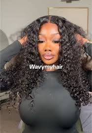 She’s so full 😍 @WavyMyHair @Wavymy hair #wavymyhair #gluelesswig #wigtok