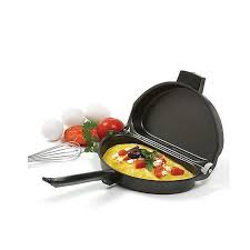 Folding Non Stick Pan Omelette Frying Pan Double Grill Side Cast Iron Tool Unbranded Best Omelette Pan Non Stick Pan Food