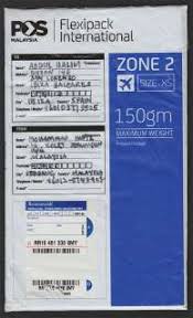 Check spelling or type a new query. Spain Prepaid Registered Envelope From Malaysia 2017 Flexipack Xs For Zone 2