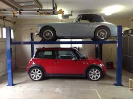 Whether you're looking for a car storage lift to protect your precious vehicle from we have economy options available that are safe and ali certified, as well as models for a low ceiling. Car Lifts For 10 Ceilings Low Ceiling 2 Post Car Lift Fit Stop Garage Tahu Reputasi