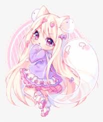 Chibi Kawaii Pastel Anime Girl Hd Png Download Transparent Png Image Pngitem