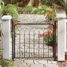 Scroll Garden Gate Country Door Metal Garden Gates Garden Gates Low Maintenance Garden Design