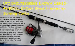 Daiwa Dsh15 4bi G562l D Cast Shock 5 Foot 6 In Freshwater Spinning Combo It Cast Combo Spinning