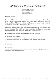 In this science worksheet, your child learns about how people hear sound from farther away and then. Ks3 Revision Science Worksheet Teaching Resources