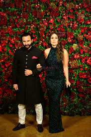 Kareena Kapoor Saif Ali Khan At Deepika Padukone And Ranveer Singh S Reception Party In Indian Wedding Outfits Kareena Kapoor Wedding Priyanka Chopra Wedding