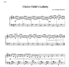 See more ideas about lullaby songs, songs, lullabies. Christ Child S Lullaby Harp Column Music