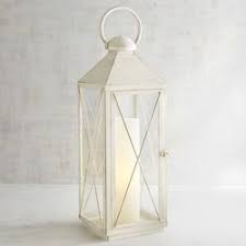Ninganju rustic style decorative candle lantern white temple hanging lanterns creative wedding home table decoration lantern 14 tall. Bennett Large White Metal Lantern Metal Lanterns White Lanterns Tall Lanterns
