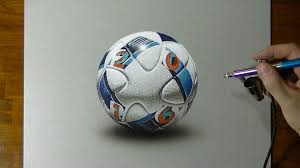 Drawing Uefa Euro 2016 Match Ball How To Draw 3d Art Uefa Euro 2016 3d Drawings Euro 2016