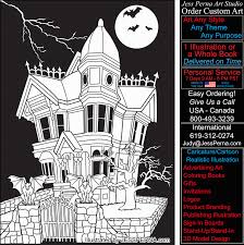 Color halloween pictures of witches, kids in costumes, jack 'o lanterns and more. Halloween Coloring Page Illustrator Hire An American Artist Coloring Home