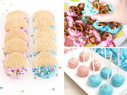See more ideas about baby shower gender reveal, gender reveal party, reveal parties. 10 Gender Reveal Party Food Ideas From Appetizers To Desserts She Tried What