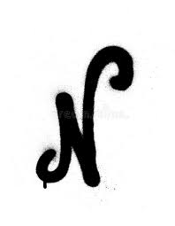 Badri art 14.231 views11 months ago. Sprayed N Font Graffiti With Leak In Black Over White Stock Vector Illustration Of Style Letter 100772249