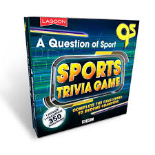 12 boxes each hide a picture of a famous sportsperson in an interesting pose (usually, media studies fans, a long shot but always an action shot). A Question Of Sport Sports Trivia Quiz Moonpig