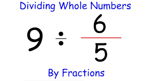 It accepts proper, improper, mixed fractions and whole number inputs. How To Divide A Whole Number By A Fraction Youtube