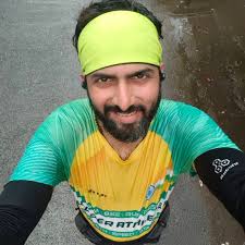 Completed half marathon despite challenges