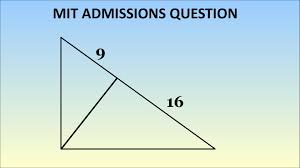 Can You Solve This Mit Admissions Question Geometry Problem 1869 Geometry Problems This Or That Questions Math Genius