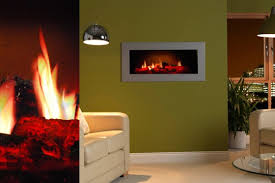 Rovsun 20 h electric fireplace stove space heater 1400w portable freestanding with thermostat, realistic flame logs vintage design for corners, 110v, 17 l x 9 w x 20 h csa approved. Syntrox Germany Kamin Chef Wall Mounted Electric Fireplace In Silver With Remote Control Home Kitchen Electrical Fireplaces